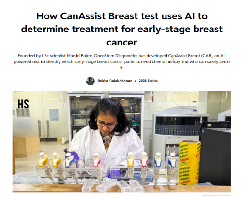 How CanAssist Breast test uses AI to determine treatment for early-stage breast cancer